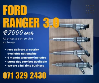 Ford Ranger 3.0 Diesel Injectors For Sale With Warranty