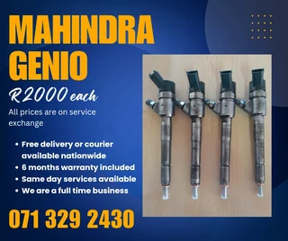 Mahindra Genio Diesel Injectors For Sale With Warranty