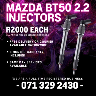 Mazda Bt50 2.2 Diesel Injectors For Sale With Warranty