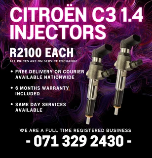 Citroën C3 1.4 Diesel Injectors For Sale With Warranty