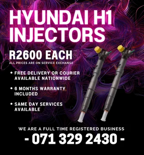 Hyundai H1 Injectors For Sale With Warranty On