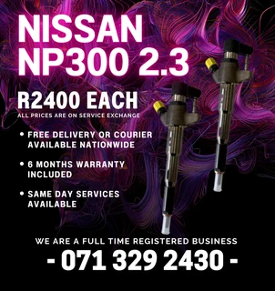 Nissan Np300 2.3 Diesel Injectors For Sale With Warranty