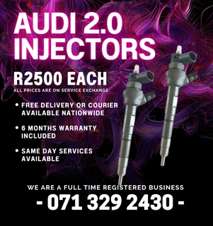 Audi 2.0 Diesel Injectors For Sale With Warranty