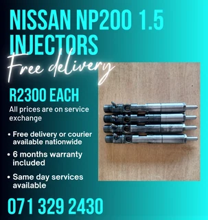 Nissan Np200 1.5 Diesel Injectors For Sale With Warranty