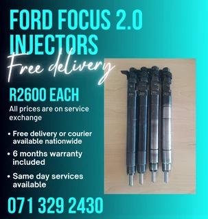 Ford Focus 2.0 Injectors For Sale With Warranty