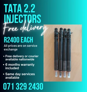 Tata 2.2 Injectors For Sale With Warranty