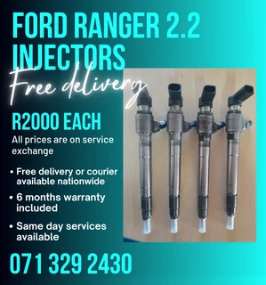 Ford Ranger 2.2 Diesel Injectors For Sale With Warranty