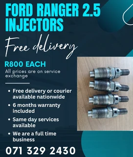 Ford Ranger 2.5 Diesel Injectors For Sale With Warranty