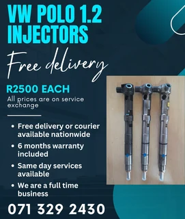 Vw Polo 1.2 Diesel Injectors For Sale With Warranty