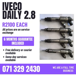 Iveco Daily 2.8 Injectors For Sale With Warranty