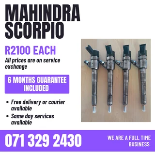 Mahindra Scorpio Injectors For Sale With Warranty