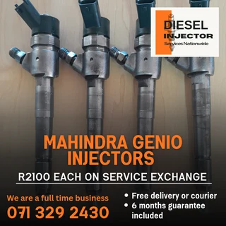 Mahindra Genio Injectors For Sale With Warranty
