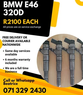Bmw E46 320 Injectors For Sale With Warranty