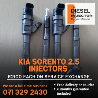 Kia Sedona 2.5 Injectors For Sale With Warranty