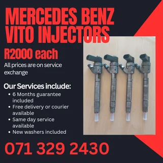 Mercedes Benz Vito Diesel Injectors For Sale With Warranty