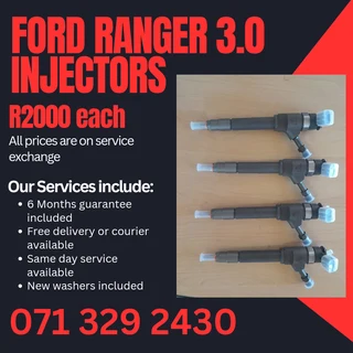 Ford Ranger 3.0 Injectors For Sale With Warranty