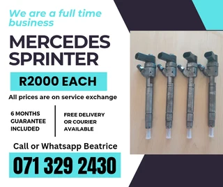 Mercedes Benz Sprinter Injectors For Sale With Warranty