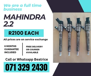 Mahindra 2.2 Injectors For Sale With Warranty