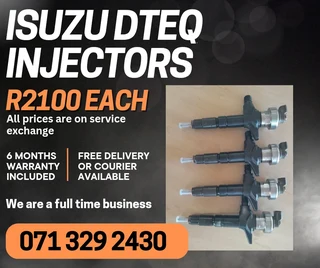 Isuzu Dteq Kb250 Injectors For Sale With Warranty