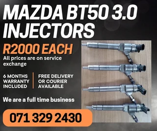 Mazda Bt50 3.0 Diesel Injectors For Sale With Warranty