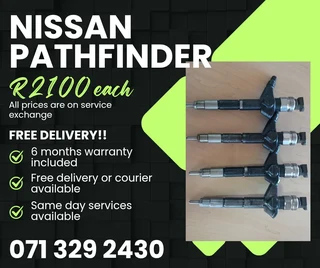 Nissan Pathfinder 2.5 Diesel Injectors For Sale With Warranty