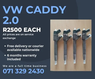 Vw Caddy 2.0 Injectors For Sale With Warranty