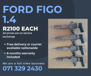Ford Figo 1.4 Diesel Injectors For Sale With Warranty