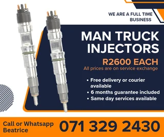 Man Truck Diesel Injectors For Sale With Warranty