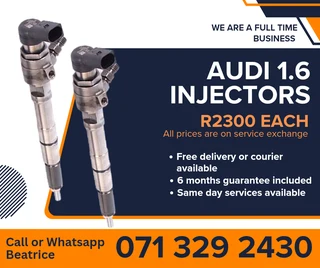 Audi 1.6 Injectors For Sale With Warranty