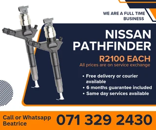 Nissan Pathfinder Injectors For Sale With Warranty