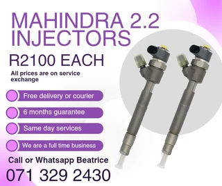 Mahindra 2.2 Injectors For Sale Sale With Warranty