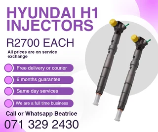 Hyundai H1 Injectors For Sale With Warranty