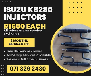 Isuzu Kb280 Injectors For Sale With Warranty