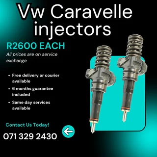 Vw Caravelle Injectors For Sale With Warranty