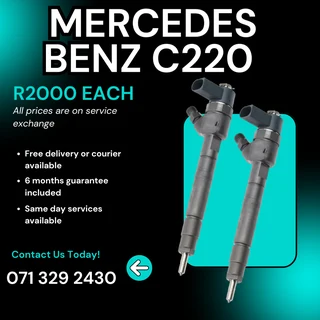 Mercedes Benz C220 Injectors For Sale With Warranty