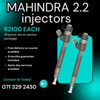 Mahindra 2.2 Injectors For Sale With Warranty