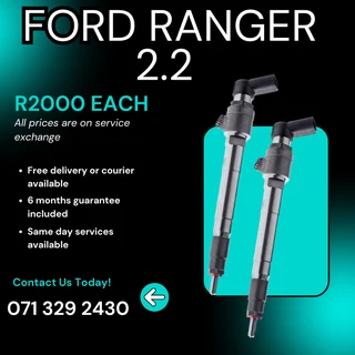 Ford Ranger 2.2 Injectors For Sale With Warranty