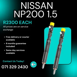 Nissan Np200 1.5 Injectors For Sale With Warranty