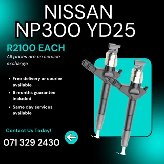 Nissan Np300 Injectors For Sale With Warranty
