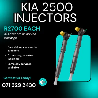 Kia 2500 Injectors For Sale With Warranty