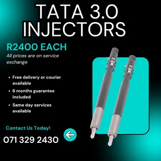 Tata 3.0 Injectors For Sale With Warranty