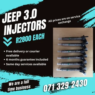 Jeep 3.0 Injectors For Sale With Warranty