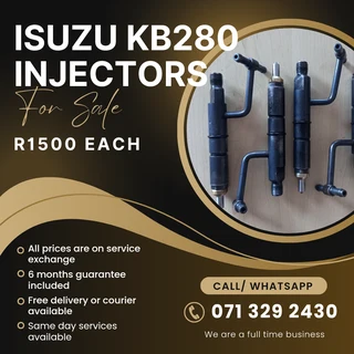 Isuzu Kb280 Injectors For Sale With Warranty
