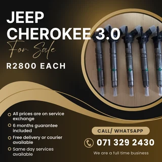 Jeep Cherokee 3.0 Injectors For Sale With Warranty
