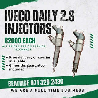 Iveco Daily 2.8 Injectors For Sale With Warranty
