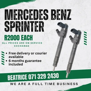 Mercedes Benz Sprinter Injectors For Sale With Warranty
