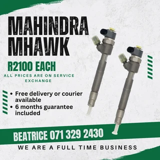 Mahindra Mhawk Injectors For Sale With Warranty