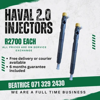 Haval 2.0 Injectors For Sale With Warranty