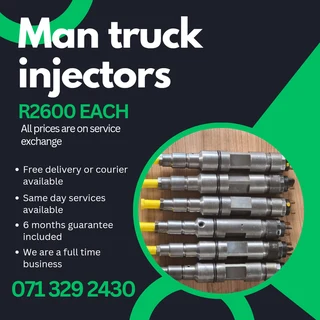 Man Truck Injectors For Sale With Warranty