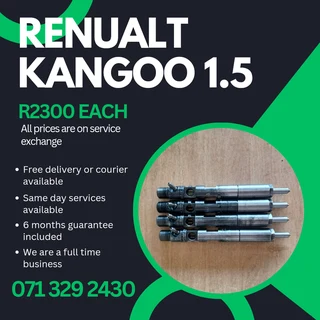 Renualt Kangoo 1.5 Injectors For Sale With Warranty